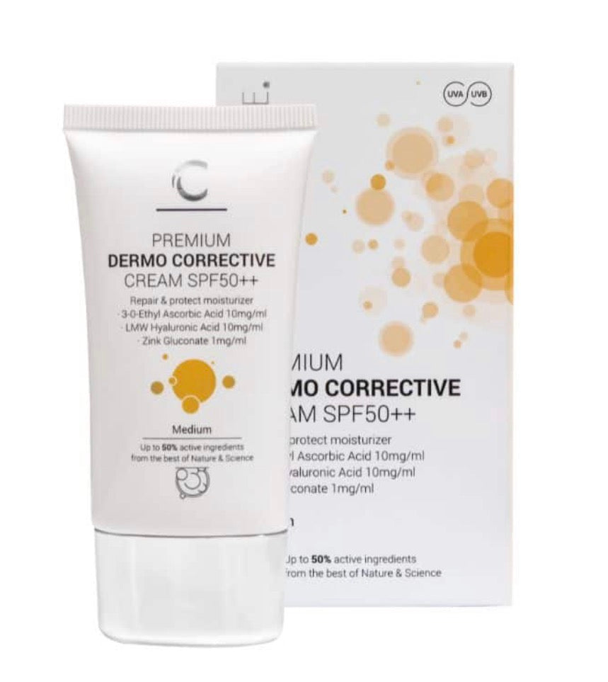 CLINICCARE Premium Dermo Corrective Cream Spf50 - Medium